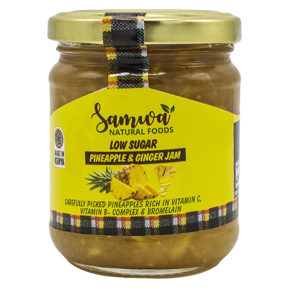 Low Sugar Pineapple & Ginger Jam 200g view 1